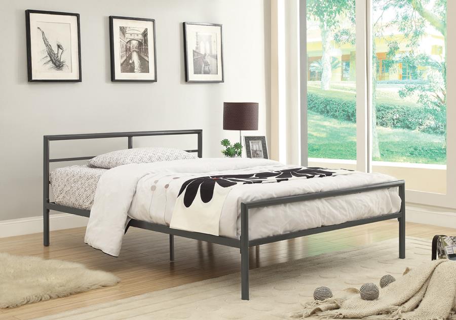 Fisher Full Metal Bed Gunmetal_0