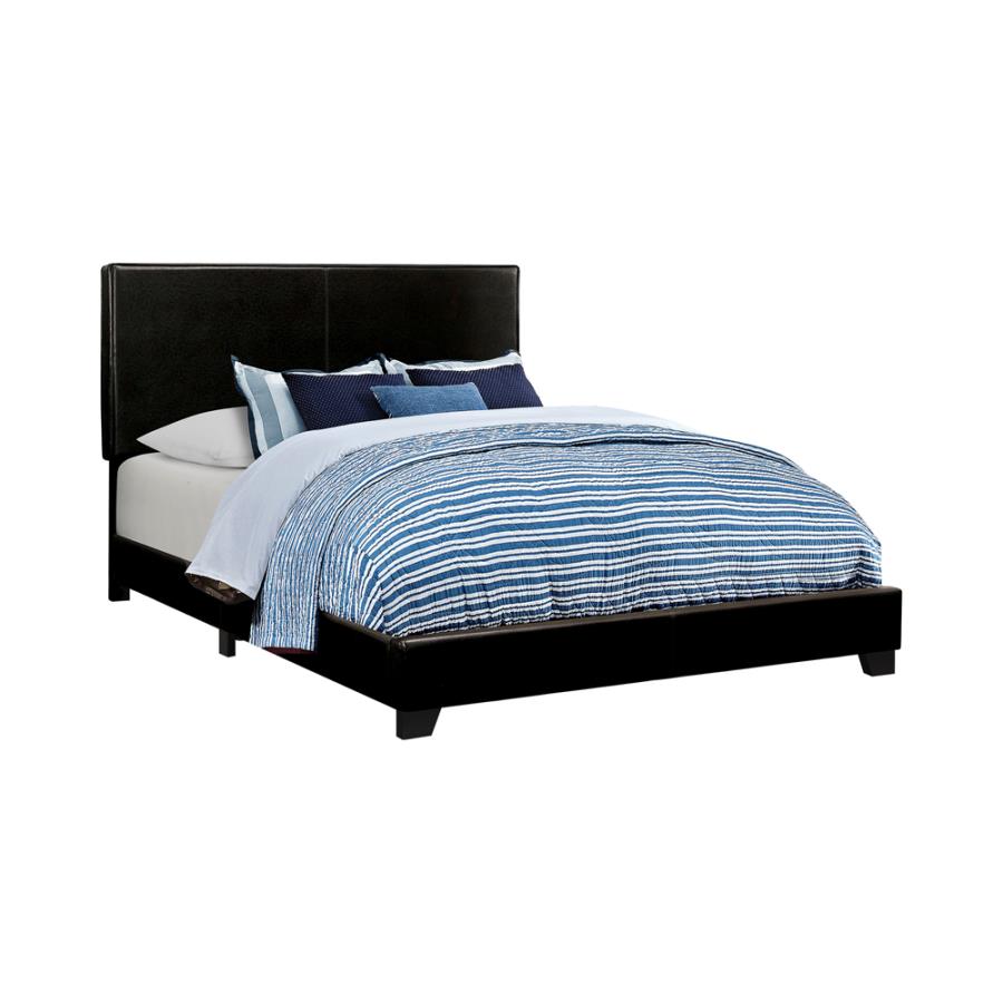 Dorian Upholstered Queen Bed Black_1