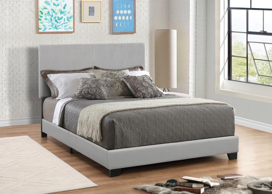 Dorian Upholstered Queen Bed Grey_0