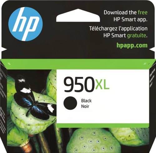 HP - 950XL High-Yield Ink Cartridge - Black_0