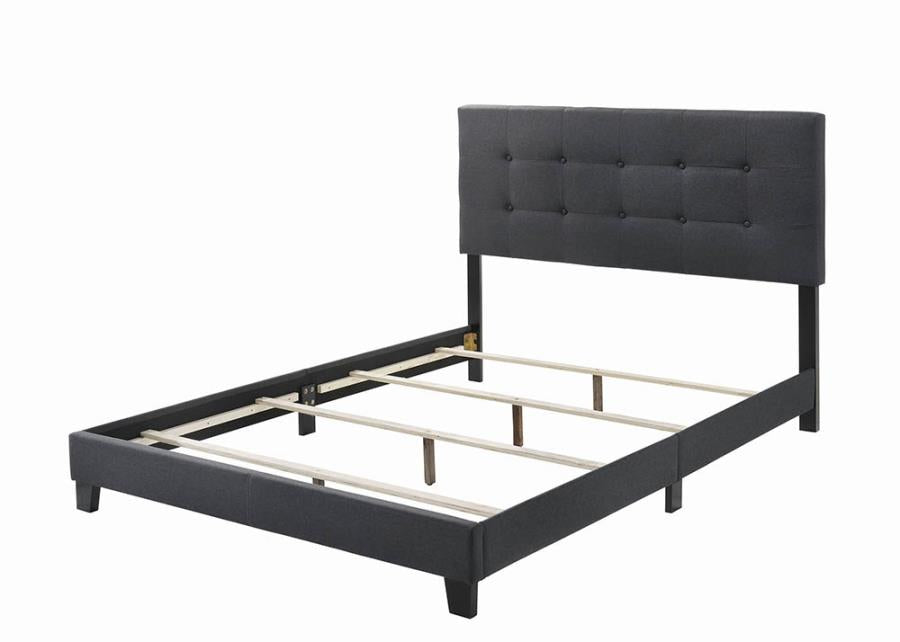 Mapes Tufted Upholstered Eastern King Bed Charcoal_2