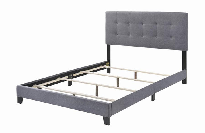 Mapes Tufted Upholstered Queen Bed Grey_2