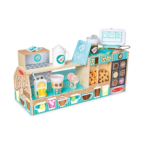 Wooden Cafe Barista Coffee Shop Set Ages 3+ Years_0