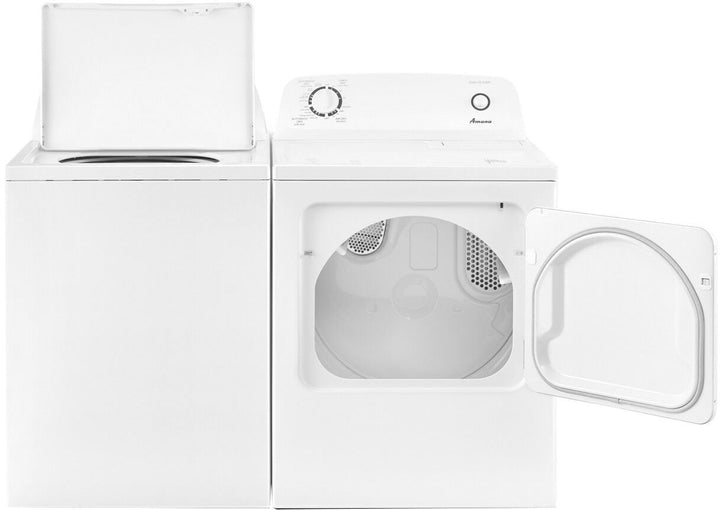 Amana - 6.5 Cu. Ft. Electric Dryer with Automatic Dryness Control - White_10