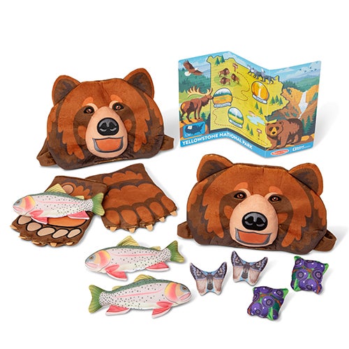 Yellowstone National Park Grizzly Bear Games Ages 3+ Years_0