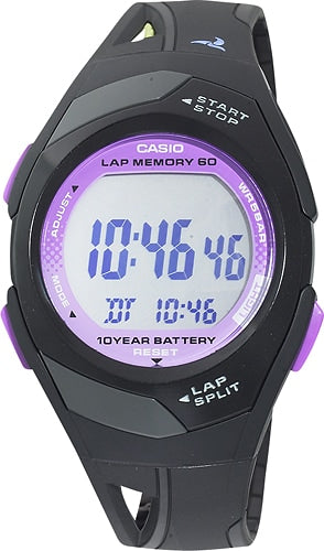 Casio - Men's Runner Eco-Friendly Digital Watch - Black_2
