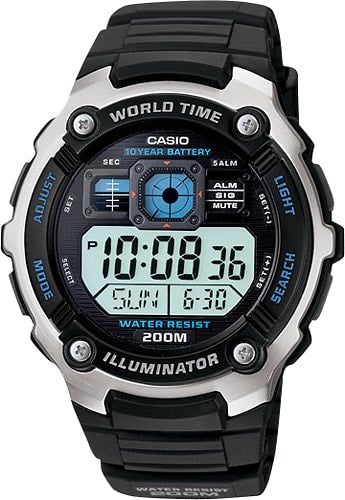 Casio - Men's Digital Multifunction Sport Watch - Black_1