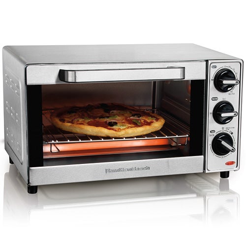 4-Slice Stainless Toaster Oven_0