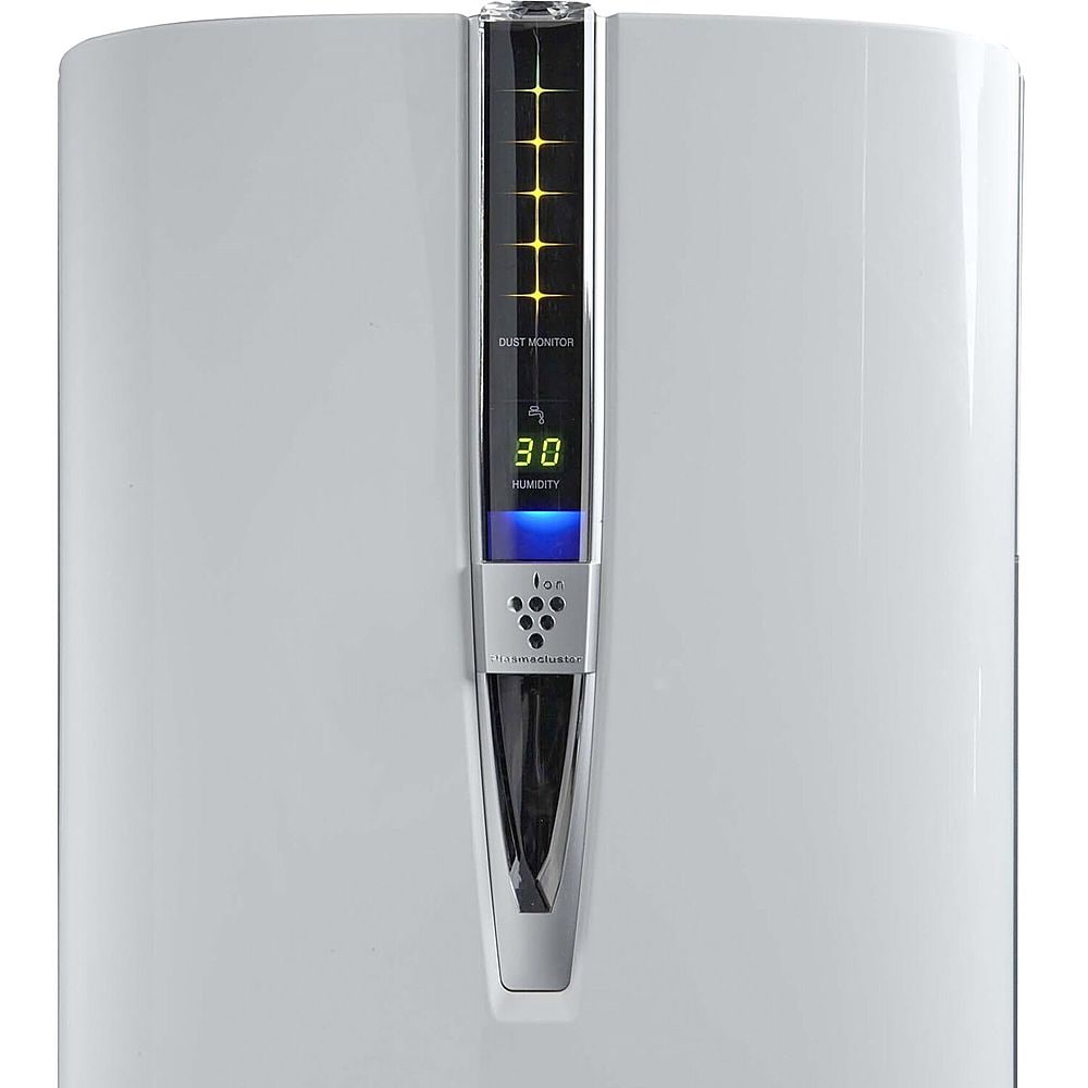 Sharp - Air Purifier and Humidifier with Plasmacluster Ion Technology Recommended for Large-Sized Rooms. True HEPA Filter - White_2