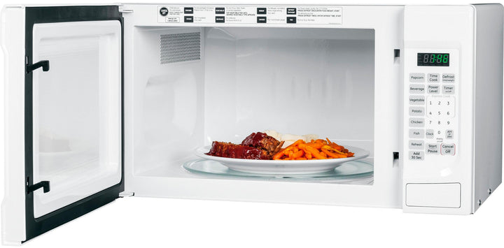 GE - 1.4 Cu. Ft. Mid-Size Microwave - White_5