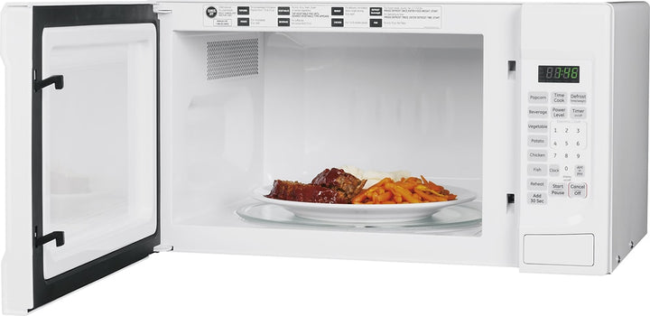 GE - 1.4 Cu. Ft. Mid-Size Microwave - White_2