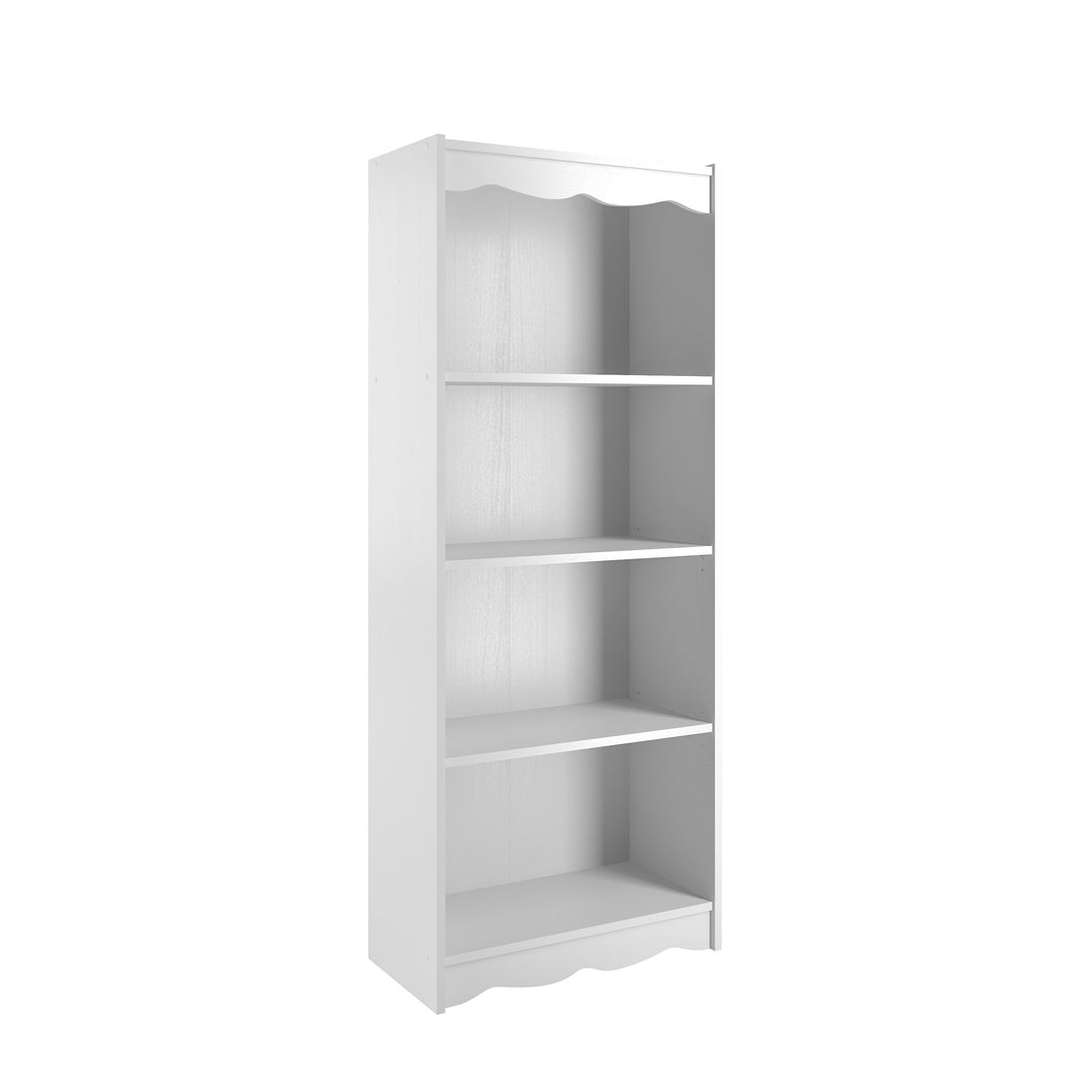 CorLiving - Hawthorne 4 Shelf Bookcase in - White_0