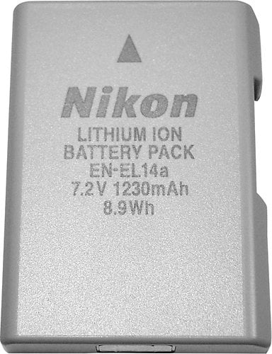 Rechargeable Lithium-Ion Battery for Nikon EN-EL14a_0