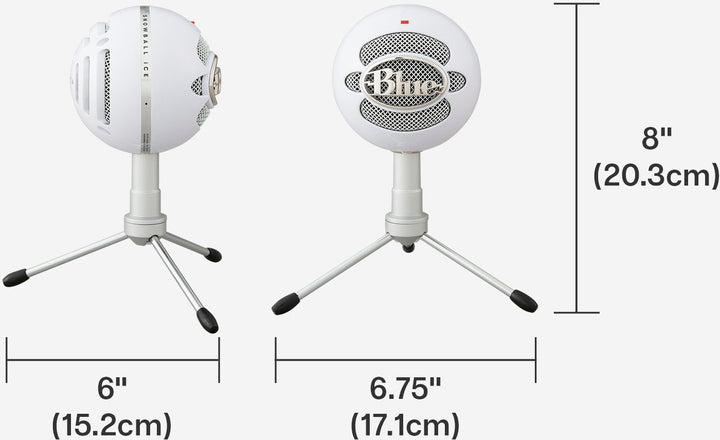 Blue Microphones - Snowball iCE Wired Cardioid USB Plug 'n Play Microphone_4