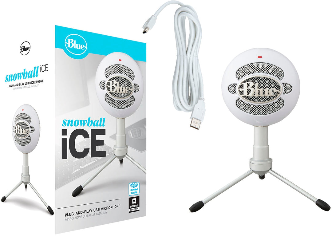 Blue Microphones - Snowball iCE Wired Cardioid USB Plug 'n Play Microphone_3