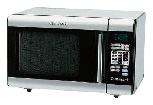 Cuisinart - 1.0 Cu. Ft. Mid-Size Microwave - Stainless steel_0