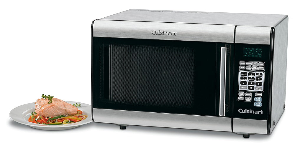 Cuisinart - 1.0 Cu. Ft. Mid-Size Microwave - Stainless steel_9