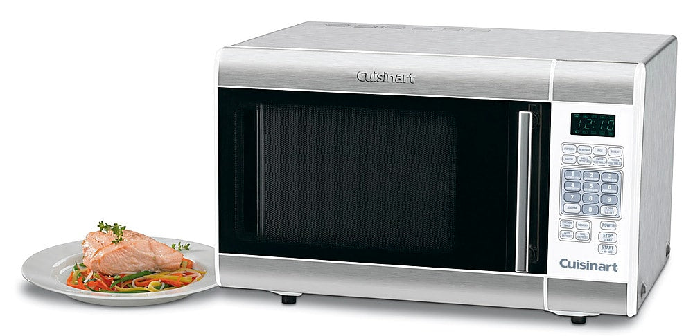 Cuisinart - 1.0 Cu. Ft. Mid-Size Microwave - Stainless steel_6