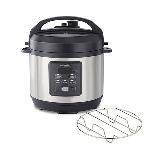 4-in-1 3qt Electric Stainless Steel Pressure Cooker_0
