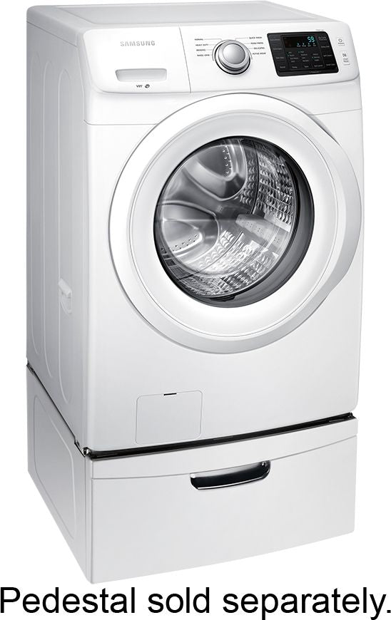 Samsung - 4.2 Cu. Ft. High Efficiency Stackable Front Load Washer with Vibration Reduction Technology+ - White_2