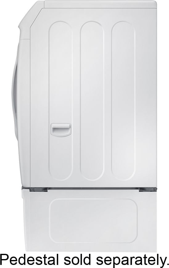 Samsung - 4.2 Cu. Ft. High Efficiency Stackable Front Load Washer with Vibration Reduction Technology+ - White_3