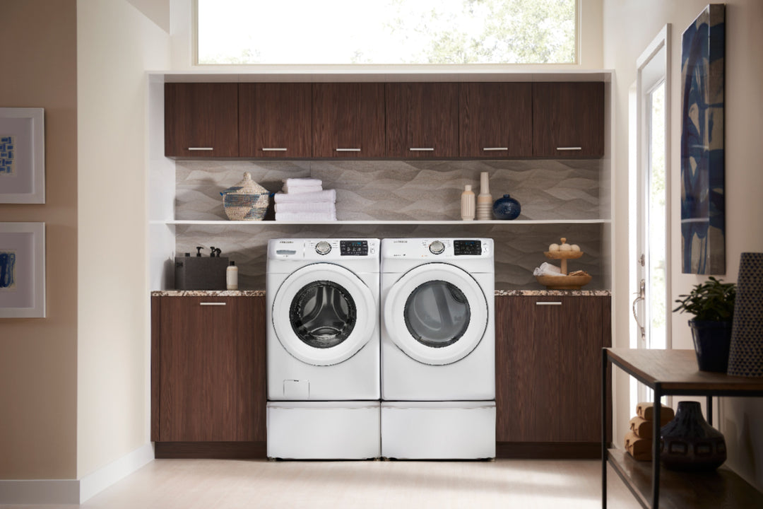 Samsung - 4.2 Cu. Ft. High Efficiency Stackable Front Load Washer with Vibration Reduction Technology+ - White_13