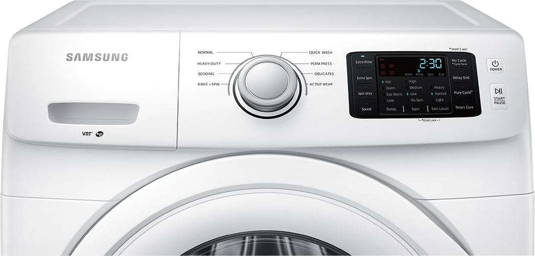 Samsung - 4.2 Cu. Ft. High Efficiency Stackable Front Load Washer with Vibration Reduction Technology+ - White_11