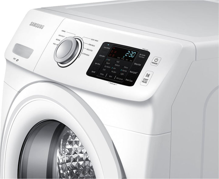 Samsung - 4.2 Cu. Ft. High Efficiency Stackable Front Load Washer with Vibration Reduction Technology+ - White_10