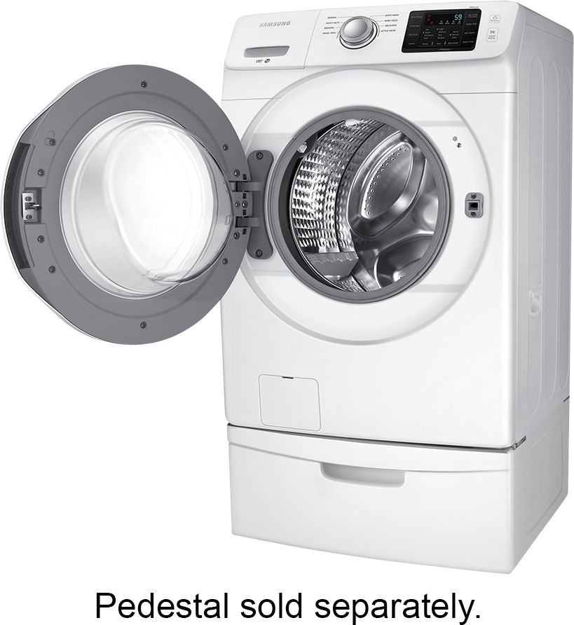 Samsung - 4.2 Cu. Ft. High Efficiency Stackable Front Load Washer with Vibration Reduction Technology+ - White_9