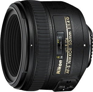 Nikon - AF-S NIKKOR 50mm f/1.4G Standard Lens - Black_1