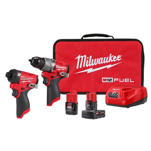 M12 FUEL 2 Tool Combo Kit - Hammer Drill & Hex Impact Driver_0