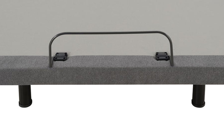 Negan Twin XL Adjustable Bed Base Grey and Black_8
