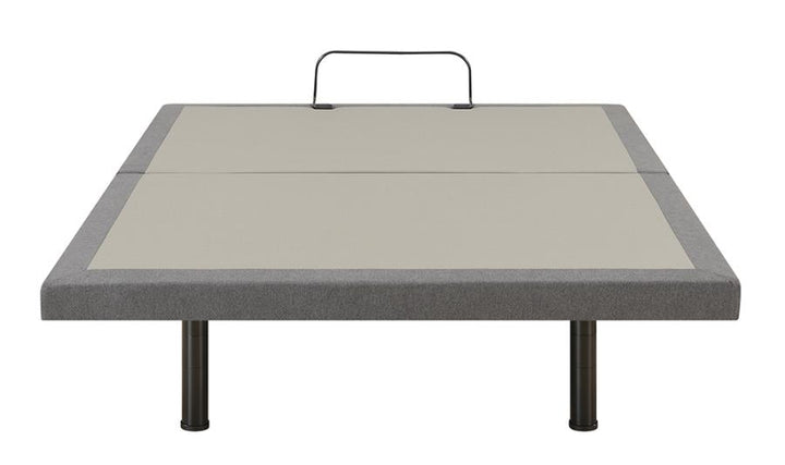 Negan Twin XL Adjustable Bed Base Grey and Black_5