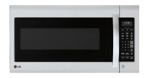LG - 2.0 Cu. Ft. Over-the-Range Microwave with Sensor Cooking and EasyClean - Stainless steel_0