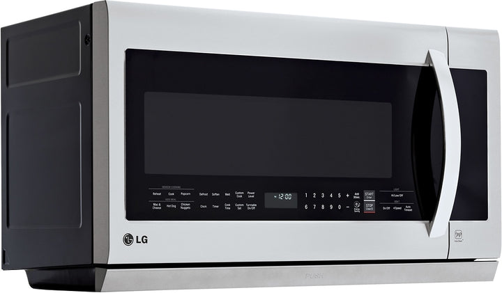 LG - 2.2 Cu. Ft. Over-the-Range Microwave - Stainless steel_2