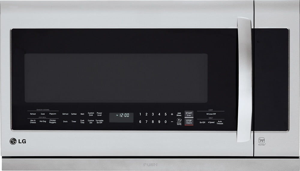 LG - 2.2 Cu. Ft. Over-the-Range Microwave - Stainless steel_1