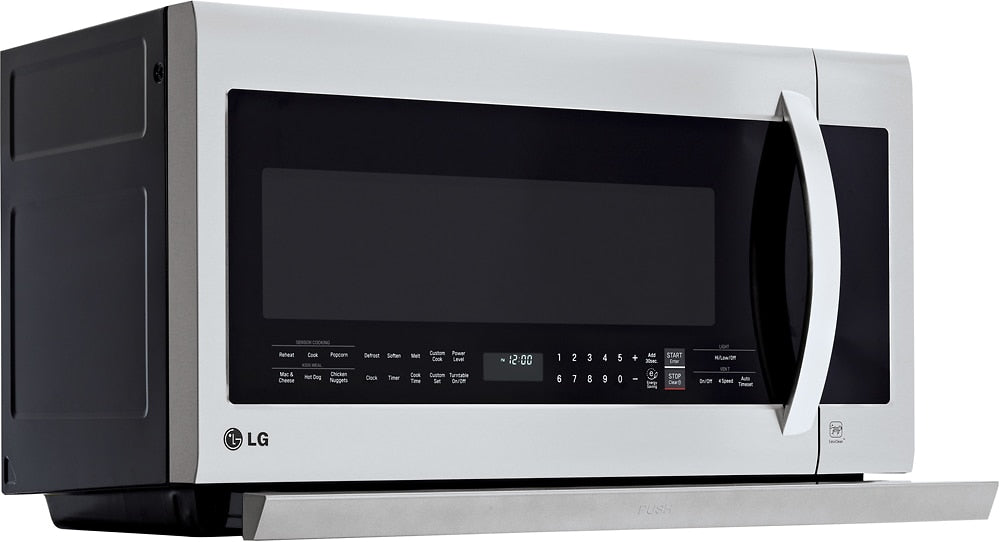 LG - 2.2 Cu. Ft. Over-the-Range Microwave - Stainless steel_4
