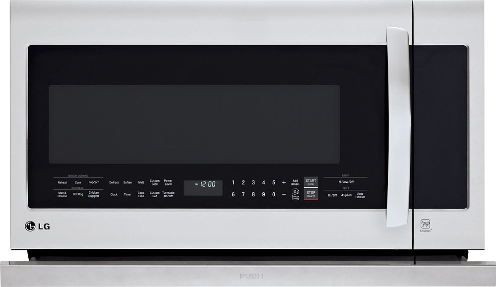 LG - 2.2 Cu. Ft. Over-the-Range Microwave - Stainless steel_3