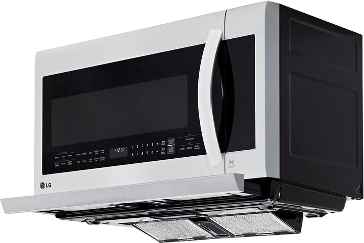 LG - 2.2 Cu. Ft. Over-the-Range Microwave - Stainless steel_13