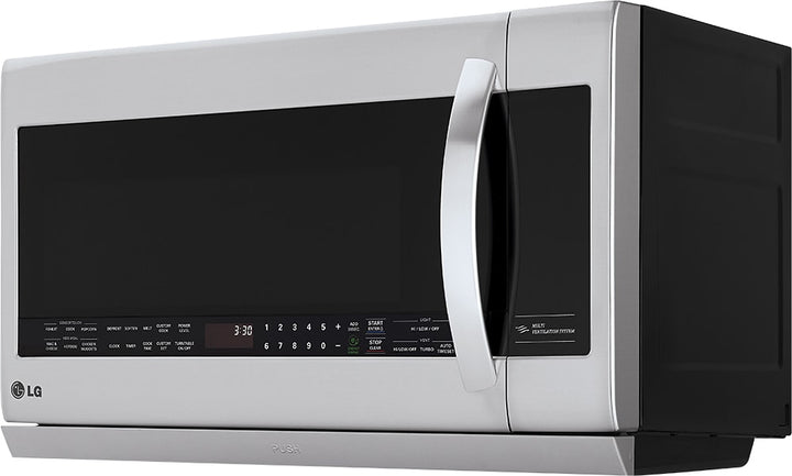 LG - 2.2 Cu. Ft. Over-the-Range Microwave - Stainless steel_6