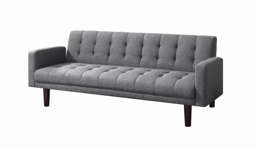Sommer Tufted Sofa Bed Grey_4
