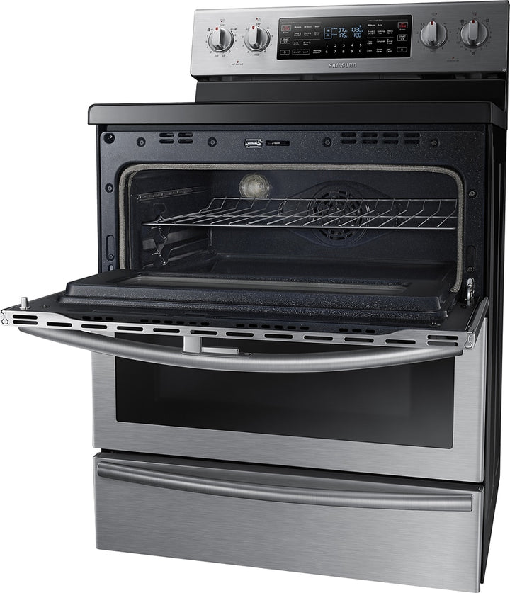 Samsung - Flex Duo™ 5.9 Cu. Ft. Self-Cleaning Freestanding Double Oven Electric Convection Range - Stainless steel_15