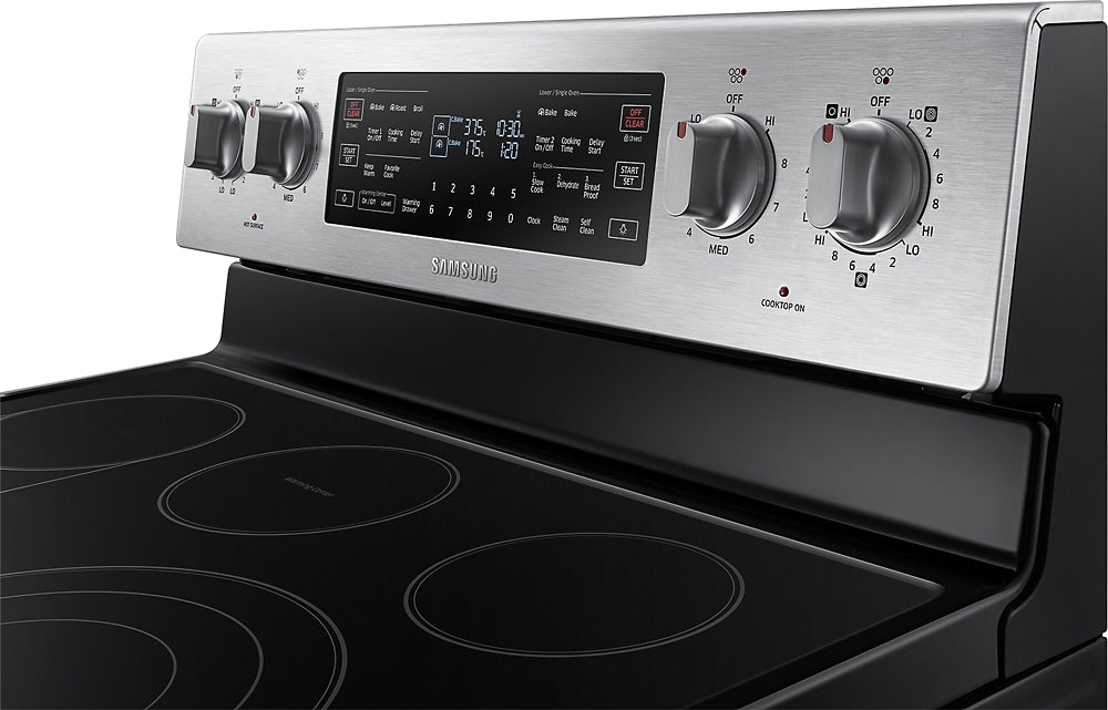 Samsung - Flex Duo™ 5.9 Cu. Ft. Self-Cleaning Freestanding Double Oven Electric Convection Range - Stainless steel_13