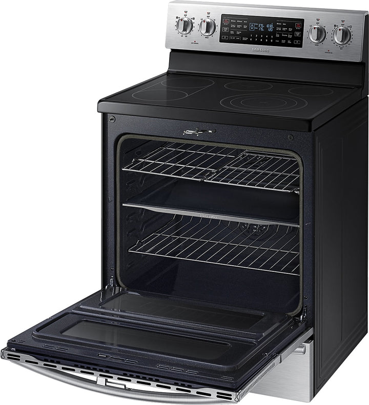 Samsung - Flex Duo™ 5.9 Cu. Ft. Self-Cleaning Freestanding Double Oven Electric Convection Range - Stainless steel_14