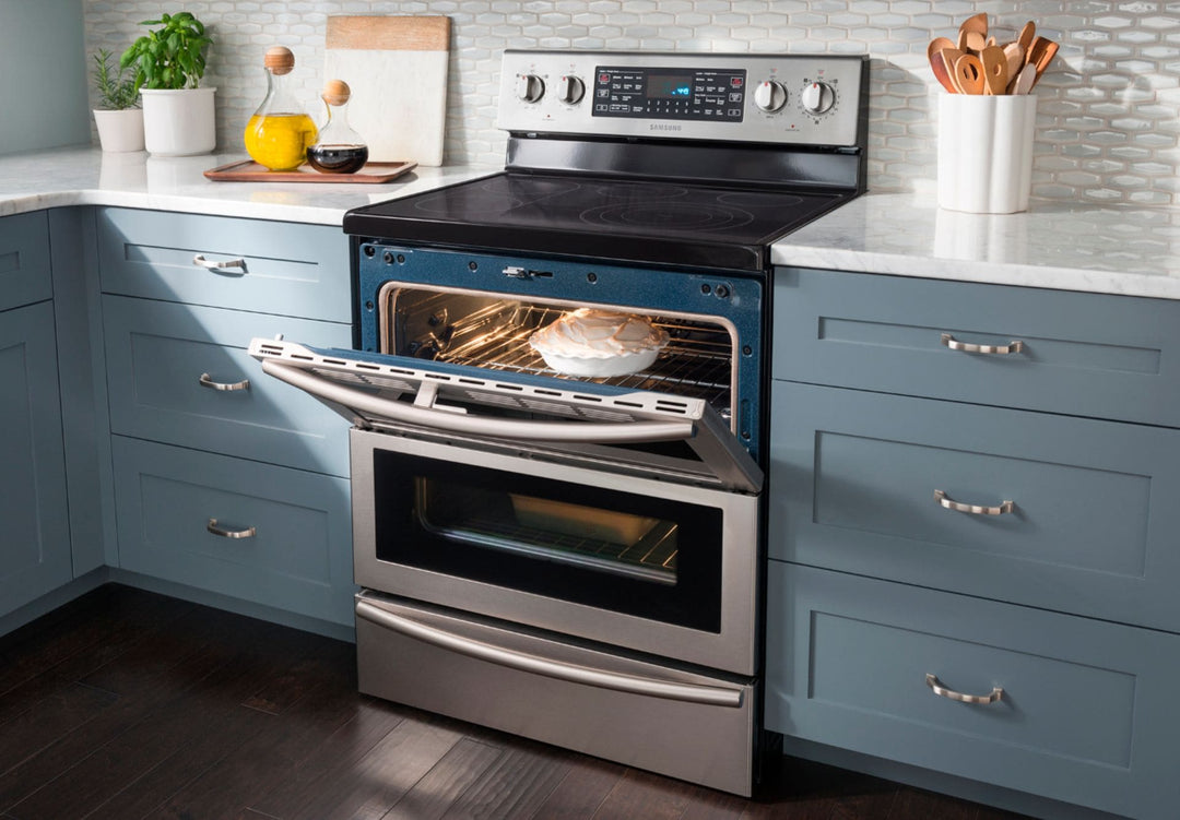 Samsung - Flex Duo™ 5.9 Cu. Ft. Self-Cleaning Freestanding Double Oven Electric Convection Range - Stainless steel_12