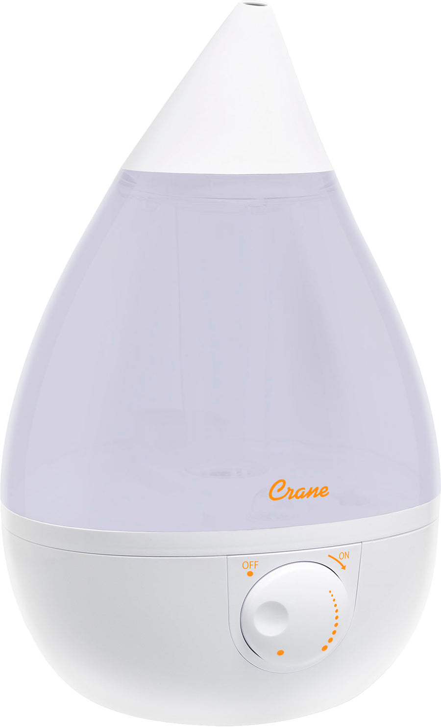 CRANE - 1 Gal. Drop Ultrasonic Cool Mist Humidifier - White_0
