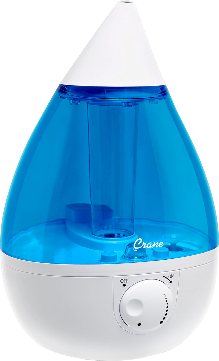 CRANE - 1 Gal. Ultrasonic Cool Mist Humidifier - Blue/White_0