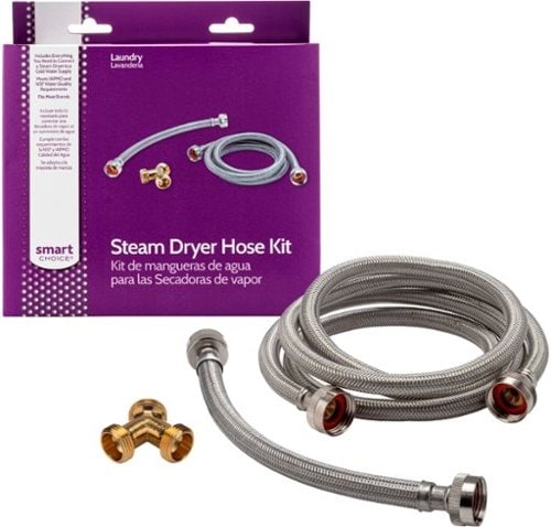 Smart Choice - Steam Dryer Installation Kit - Stainless steel_0