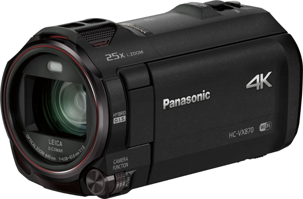 Panasonic - HC-VX870K 4K Ultra HD Flash Memory Camcorder - Black_1