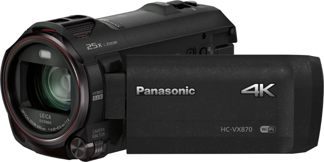 Panasonic - HC-VX870K 4K Ultra HD Flash Memory Camcorder - Black_8